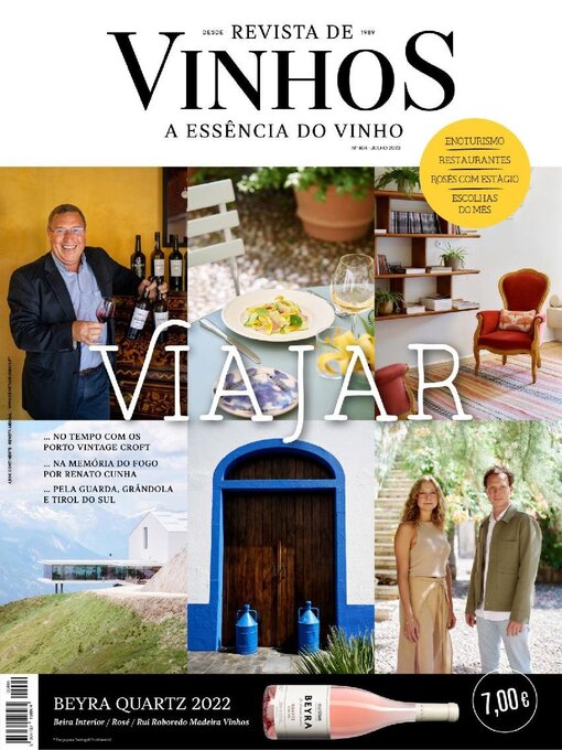 Title details for Revista de Vinhos by Essencia do Vinho - Available